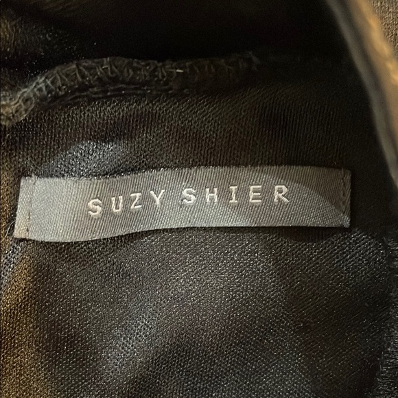 Suzy Sheer Black and Gold Embellished Sequin Cocktail Dress Size Small - Picture 8 of 10